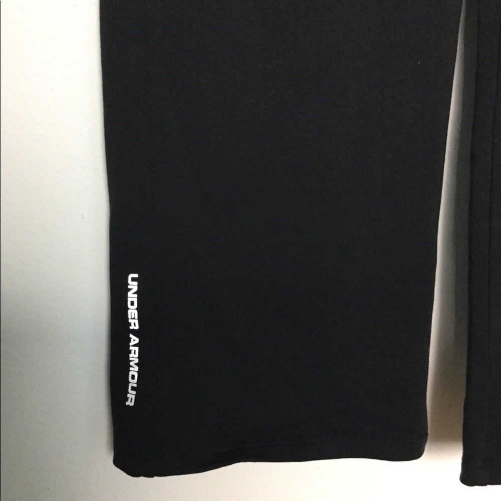 Under Armour S Capris Pants Yoga Leggings Black - Picture 4 of 6